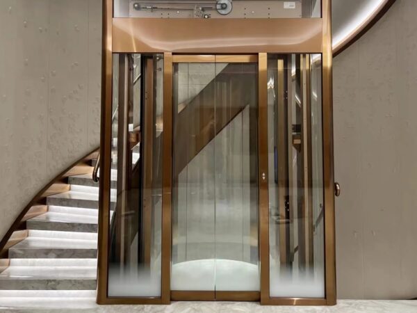 Covered Full Glass Doors